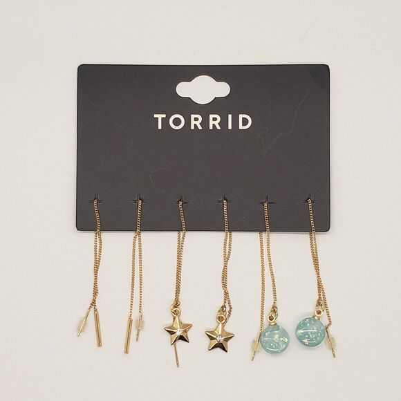 Torrid Threader Earring Set - Picture 1 of 3